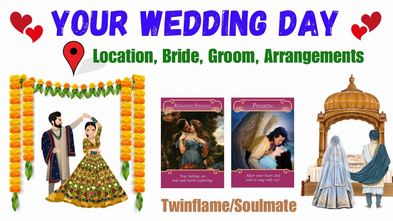 💐YOUR🫵🏻WEDDING💍DAY TAROT HINDI | HOW WILL BE YOUR WEDDING DAY PICK A CARD•SHADI KA DIN TAROT