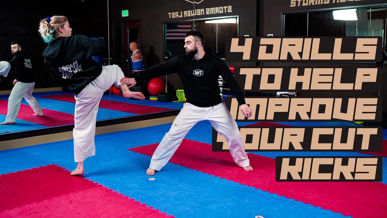 4 Drills That Will Improve Your Cut Kick | Taekwondo Sparring Tips