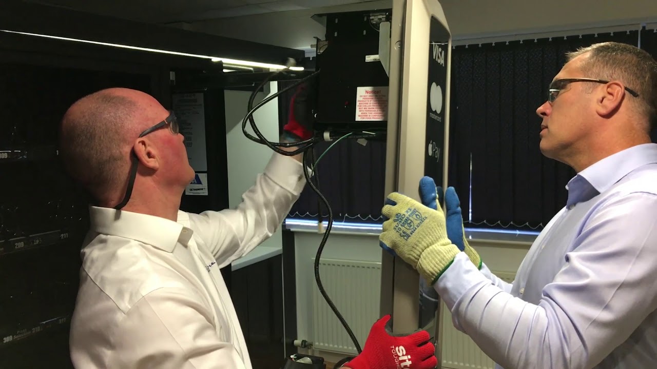 Merchant Media - Installation Support - Removal of parts to pass through narrow passages