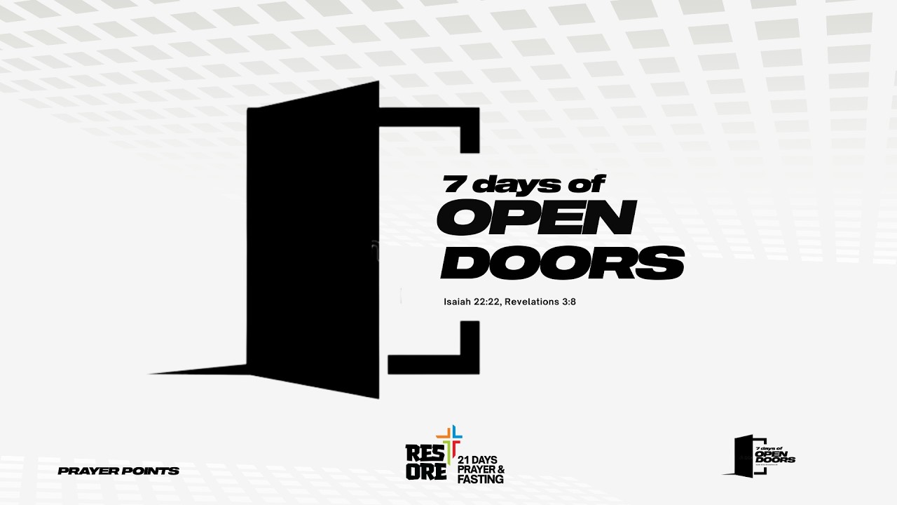 Day 9. RESTORE 2026: Annual 21 Days Prayer and Fasting