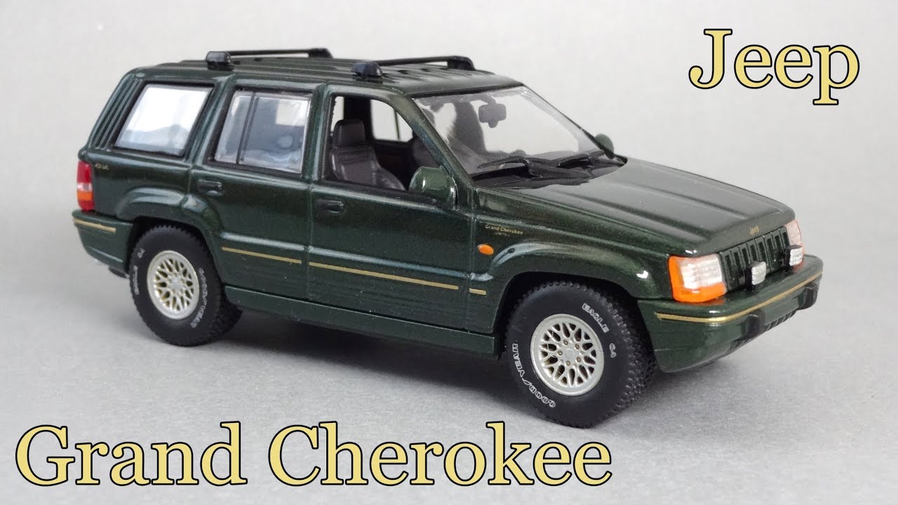 Родом из 90-х | Jeep Grand Cherokee Limited | Ранний Minichamps | Обзор масштабной модели 1:43