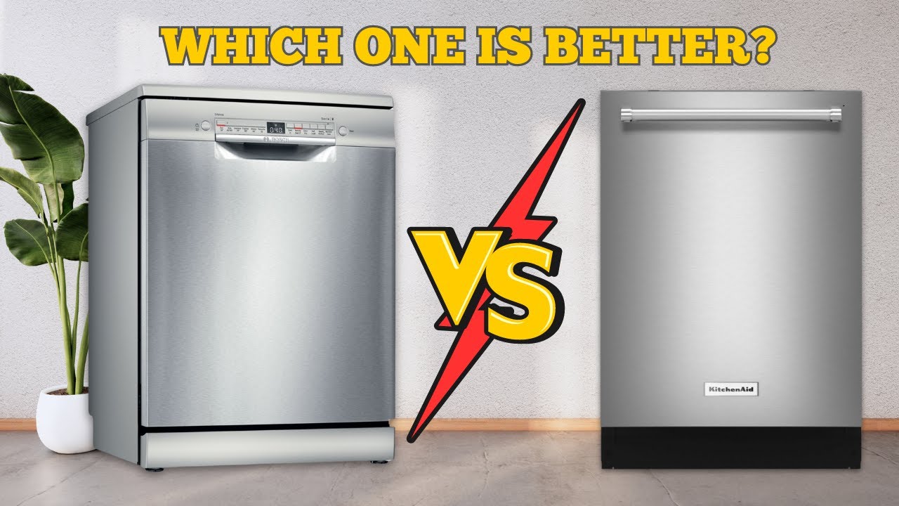Bosch Vs KitchenAid Dishwashers