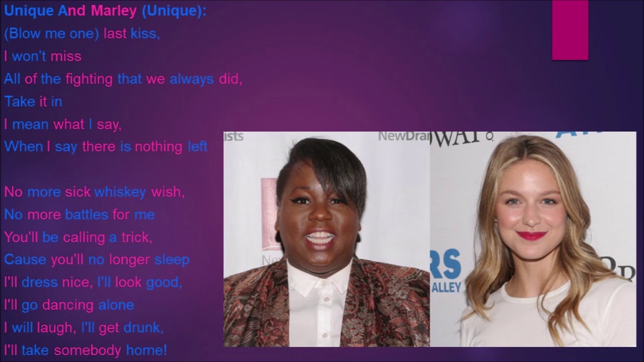 Blow Me (One Last Kiss) Glee Lyrics