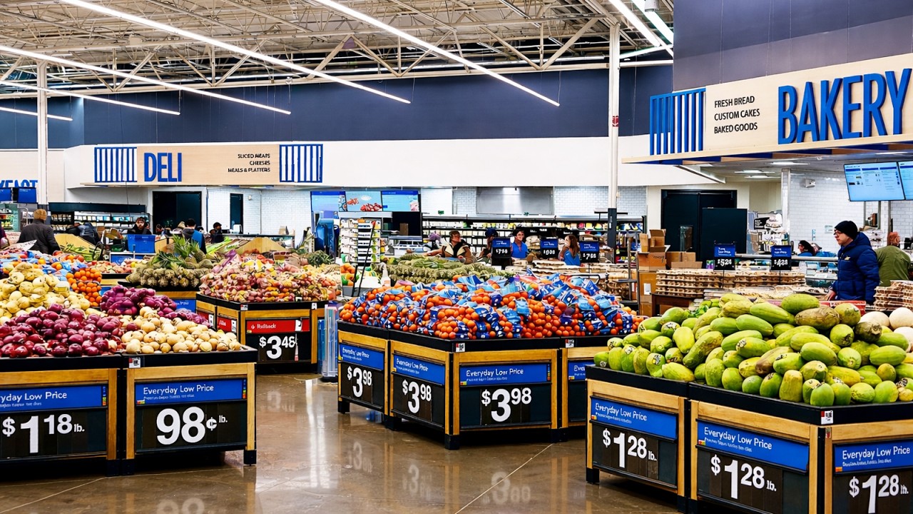🇺🇸 Откройте для себя НОВЫЙ супермаркет Walmart в Нью-Джерси, США [видео 4k]