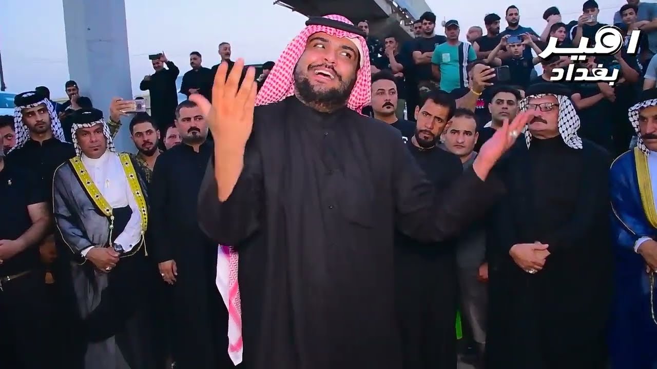 محاورة العمالقة فايز البدري وكريم الحاتمي عن الامام العباسع