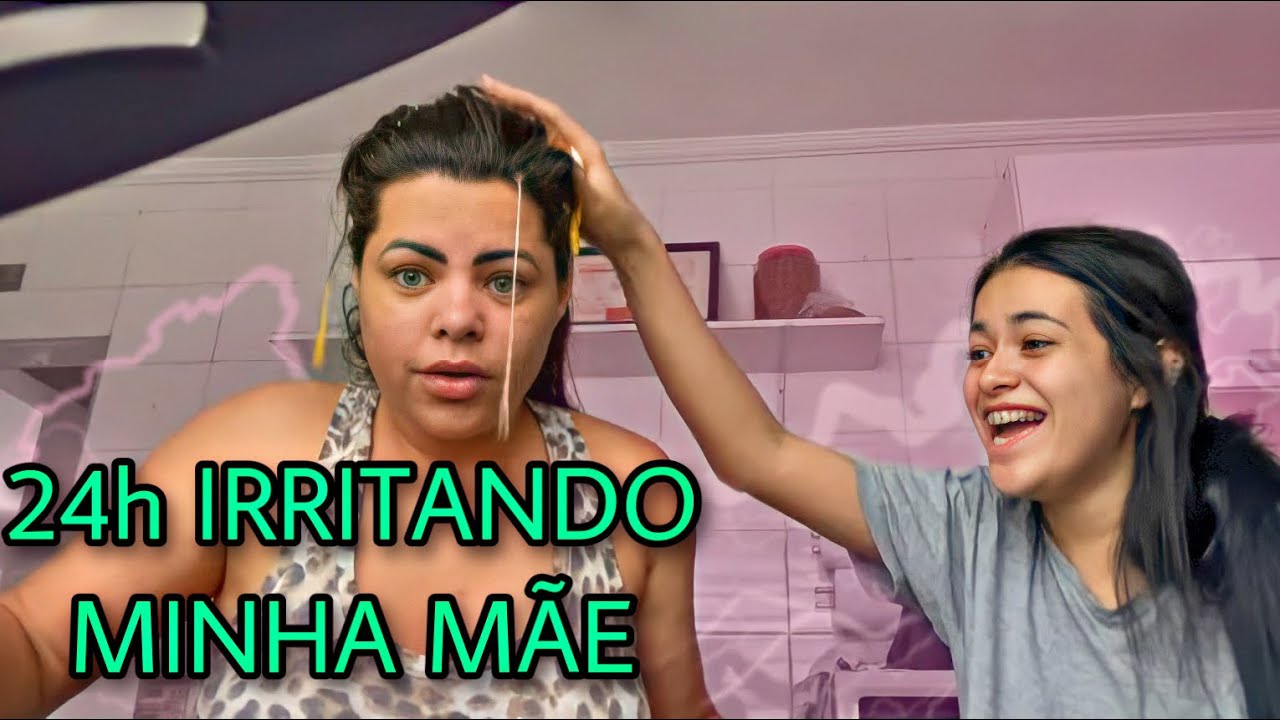 24h IRRITANDO MINHA MÃE // DESSA VEZ FUI LONGE DE MAIS 😬😱