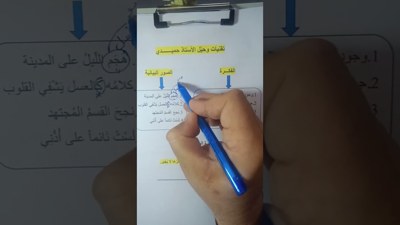كيف أميز بين أنواع الصور البيانية؟؟ |بكالوريا اللغة العربية|