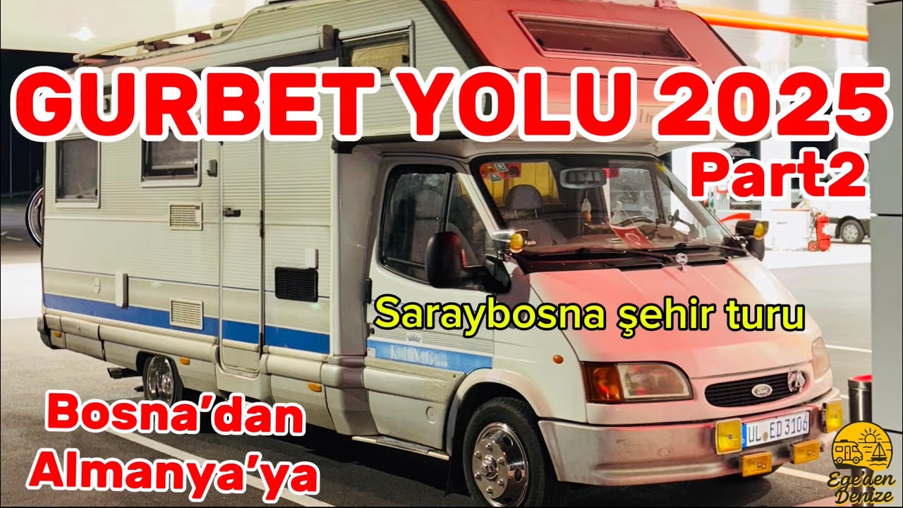 KARAVAN İLE GURBET YOLU #karavan #caravan #travel 