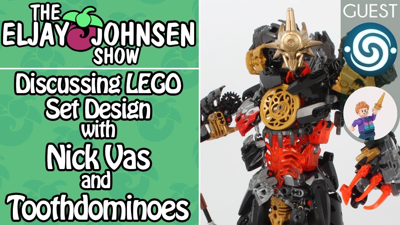The Eljay Johnsen Show | Discussing LEGO Set Design with Nick Vas and Toothdominoes