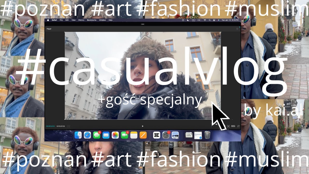 #casualvlog skąd jesteś? kocham zimę? sztuka, islam, poznań, moda
