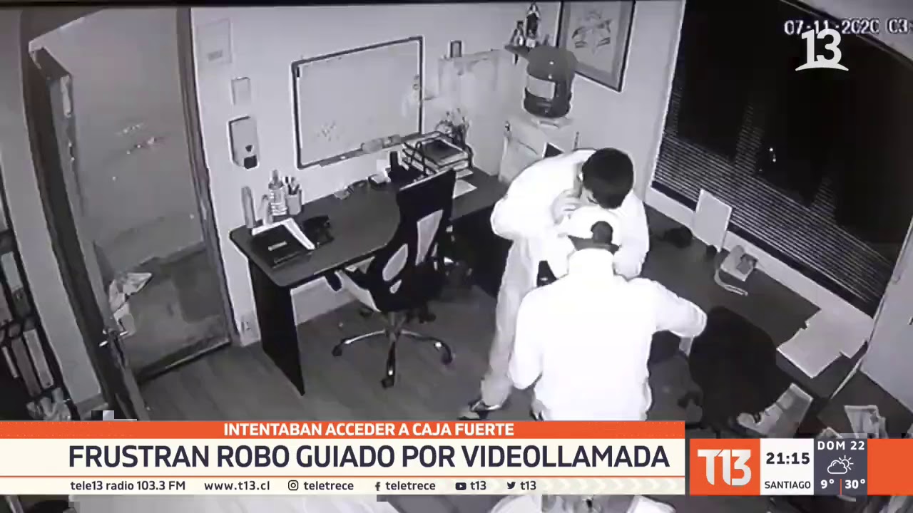 Carabineros frustra robo guiado por videollamada