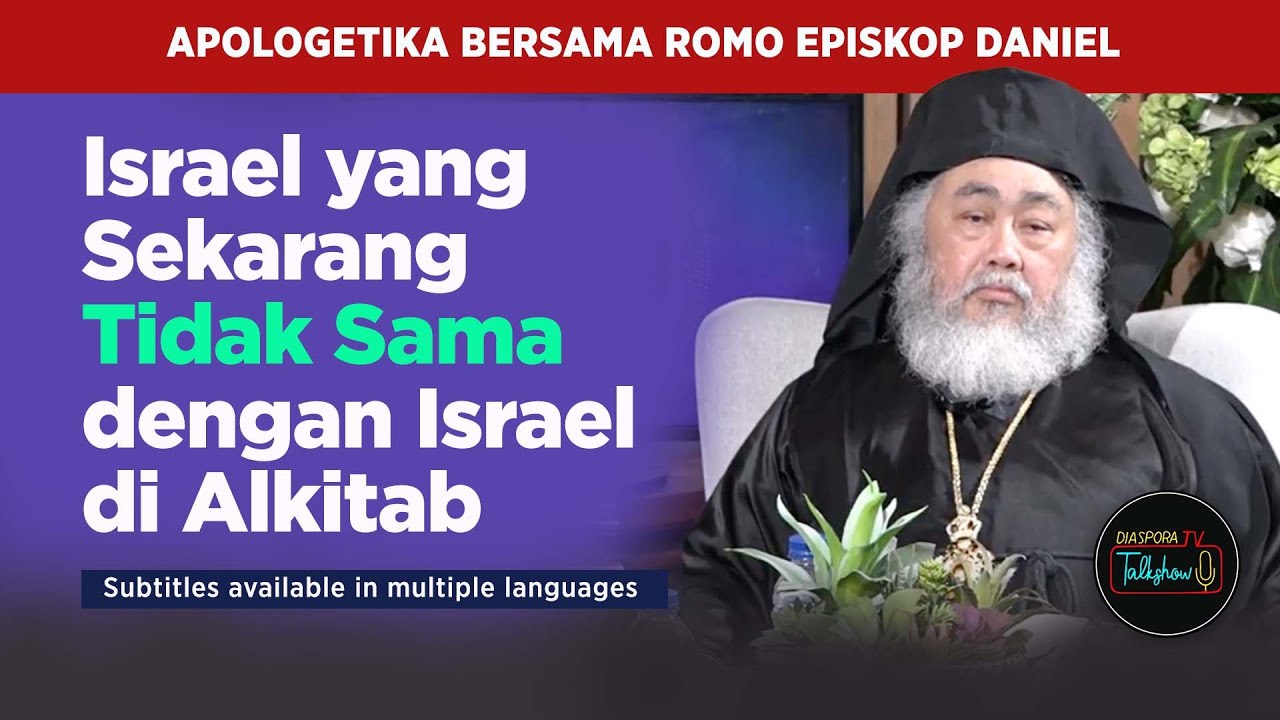 Romo Episkop Bambang Daniel : Israel yang Sekarang Beda dengan Israel di Alkitab