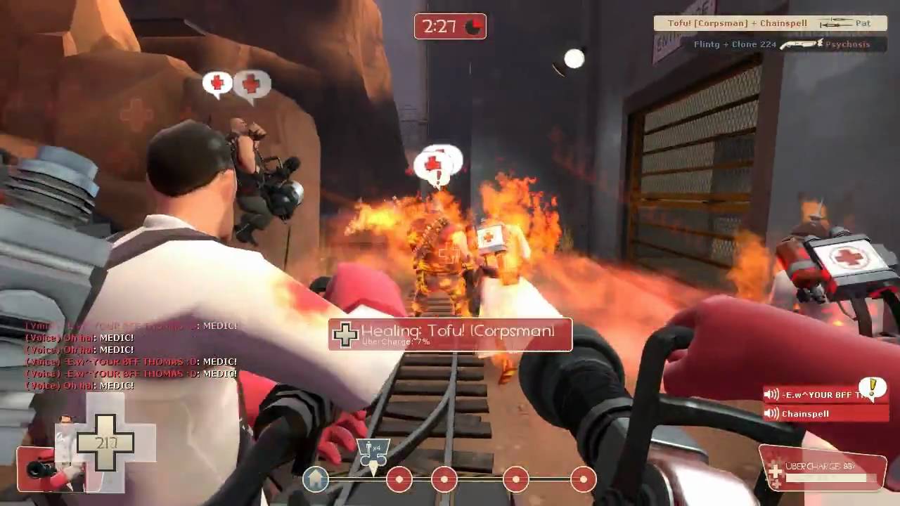 TF2 Tactics: All Medic Defense in Badwater