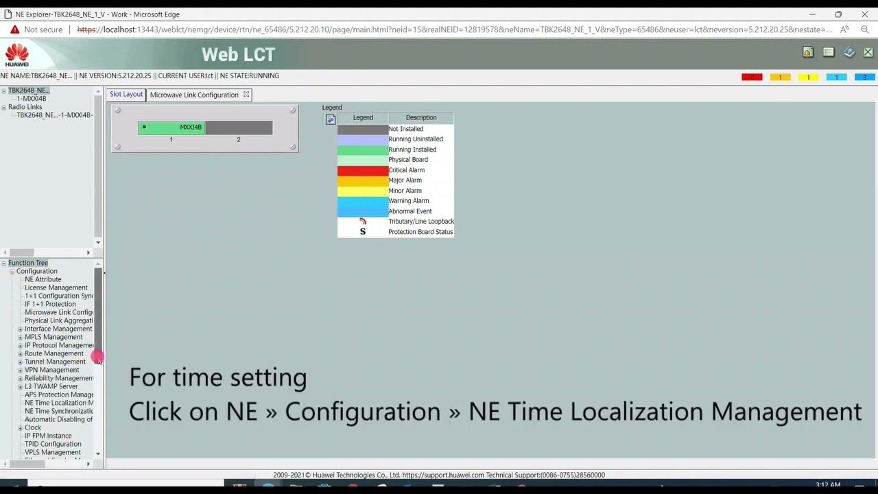 How To Synchronize NE Time To Check Performance Intervals | Huawei RTN