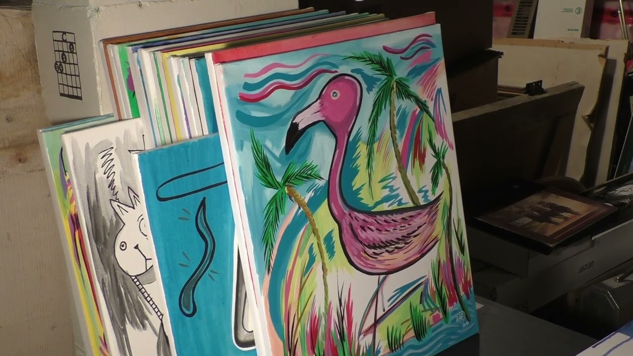 2019-2020 selection of paintings by RAEART