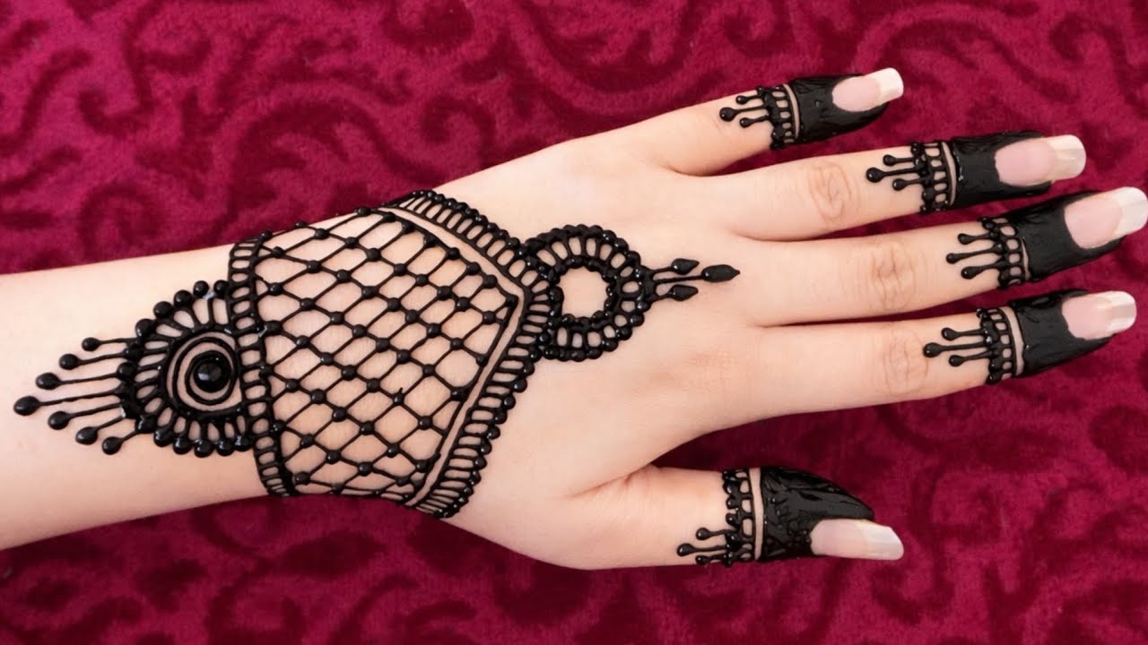 New stylish mehndi design latest mehndi design easy & beautiful mehdi 
