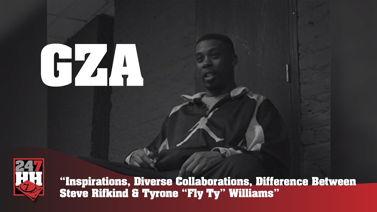 GZA - Inspirations, Diverse Collaborations, Difference Between Steve Rifkind & Tyrone “Fly Ty”