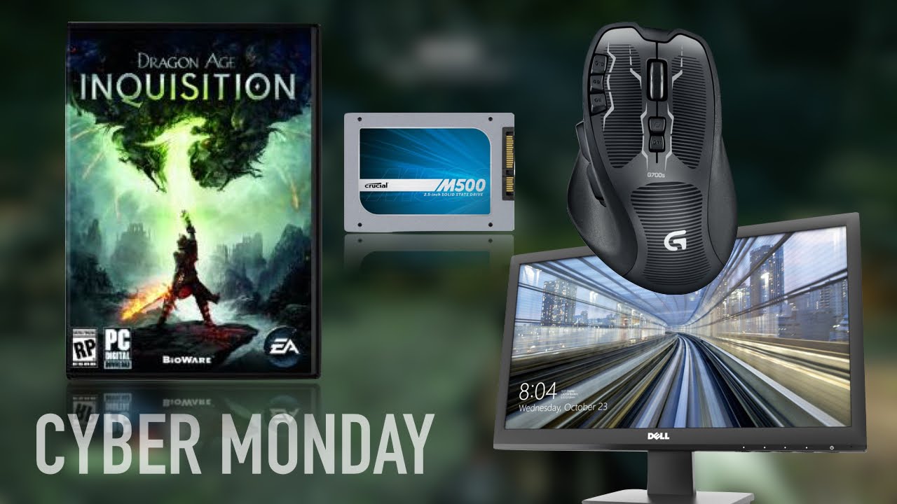 TOP 20+ PC & GAMING CYBER MONDAY DEALS!