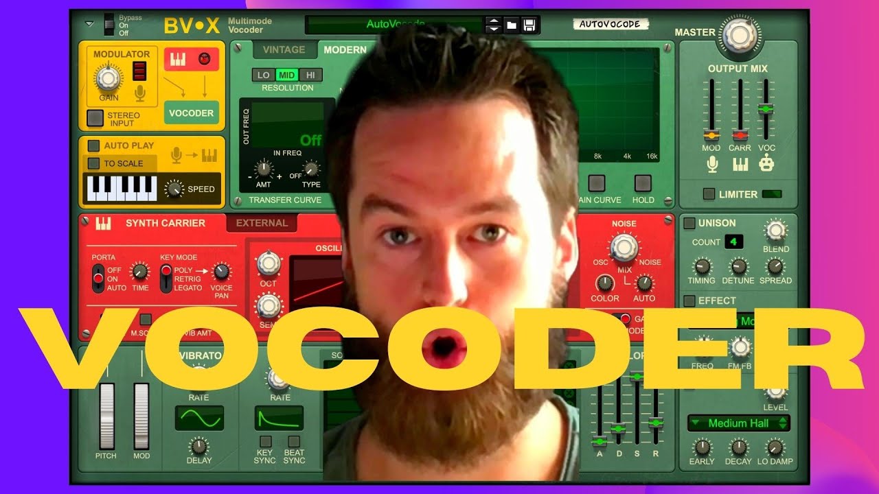 Vocoder Crashkurs - einfach! B-VX Multimode Vocoder ¦ Reason 12 Tutorial