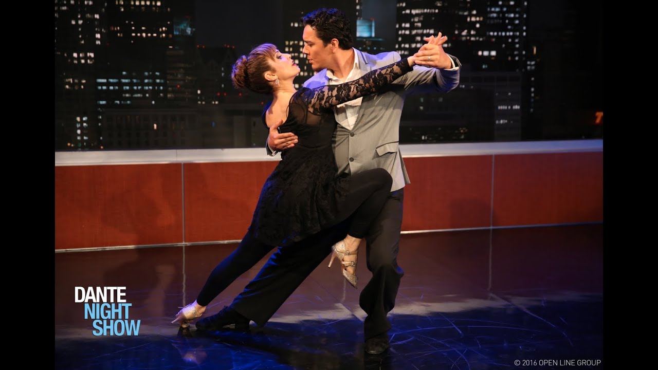 Bailan tango los campeones Miriam Larici y Leonardo Barrionuevo – Dante Night Show