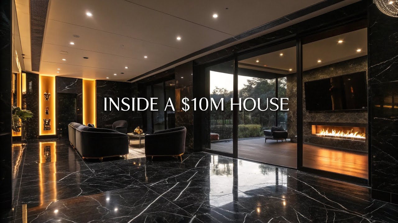 INSIDE the World’s Most INSANE Dark Luxury Mansion | Ultra-Modern Dream Home Tour