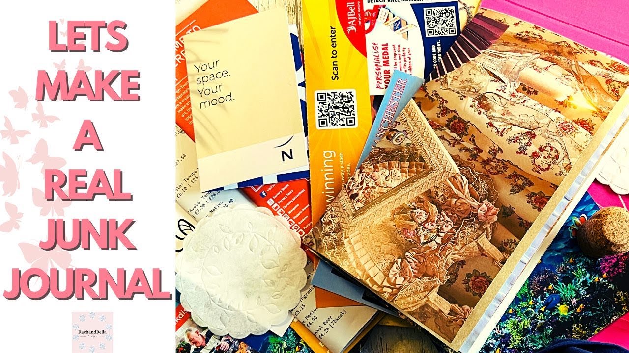 HOW TO MAKE A REAL JUNK JOURNAL PART 1  DAY 74
