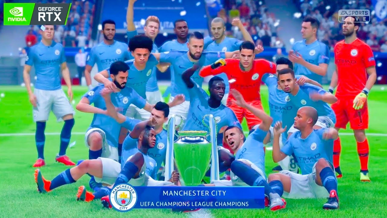 Fifa 19 in (2026) Champions league l Real madrid vs Manchester City l Gameplay [PC]