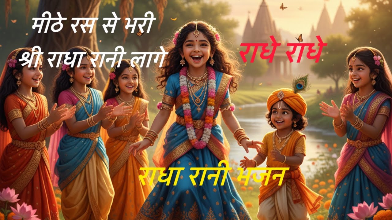 मीठे रस से भरी श्री राधा रानी लागे । राधा रानी भजन । Radha Rani Bhajan❤️