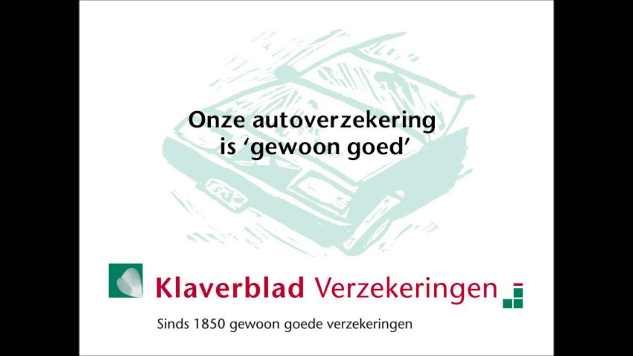 Klaverblad Verzekeringen - Radiocommercial - Autoverzekering
