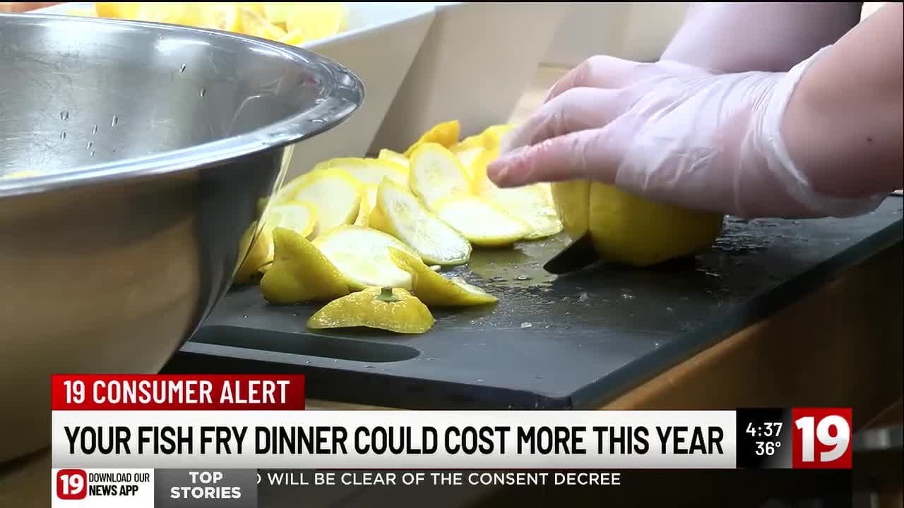 Your fish fry dinner could cost you more the year