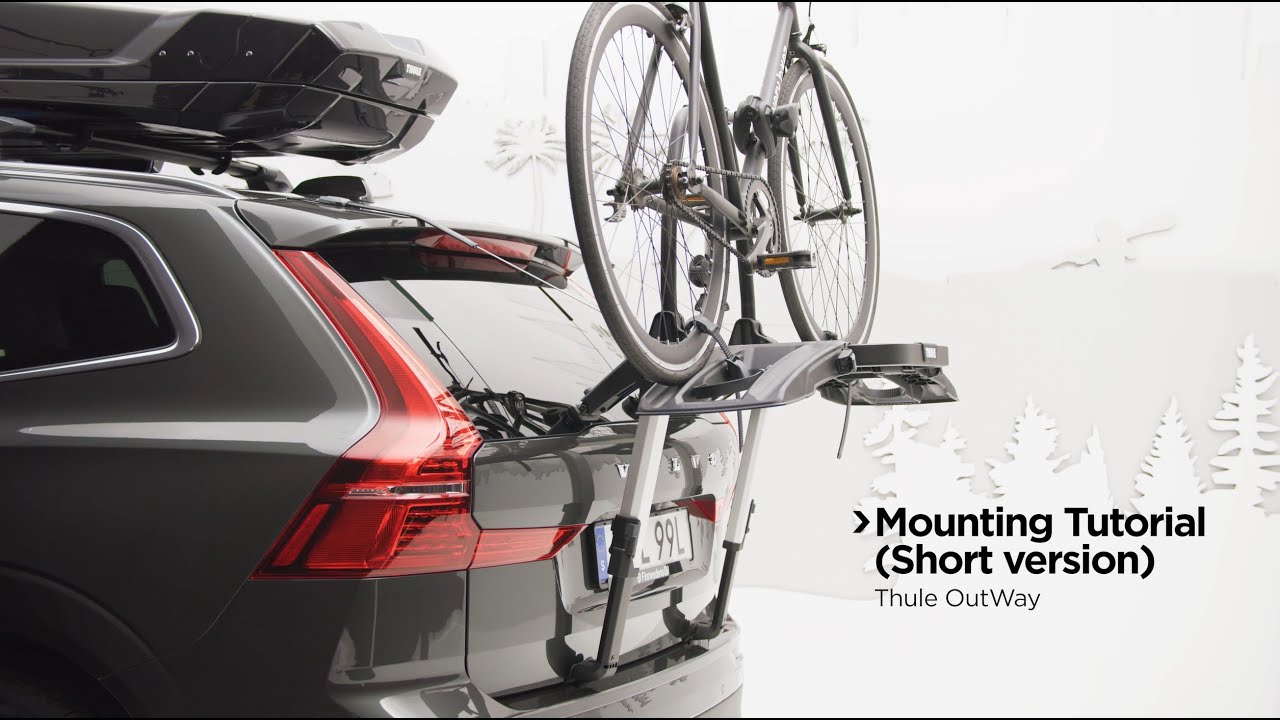 Trunk Bike Rack - Thule OutWay Platform (Easy Mounting Tutorial)