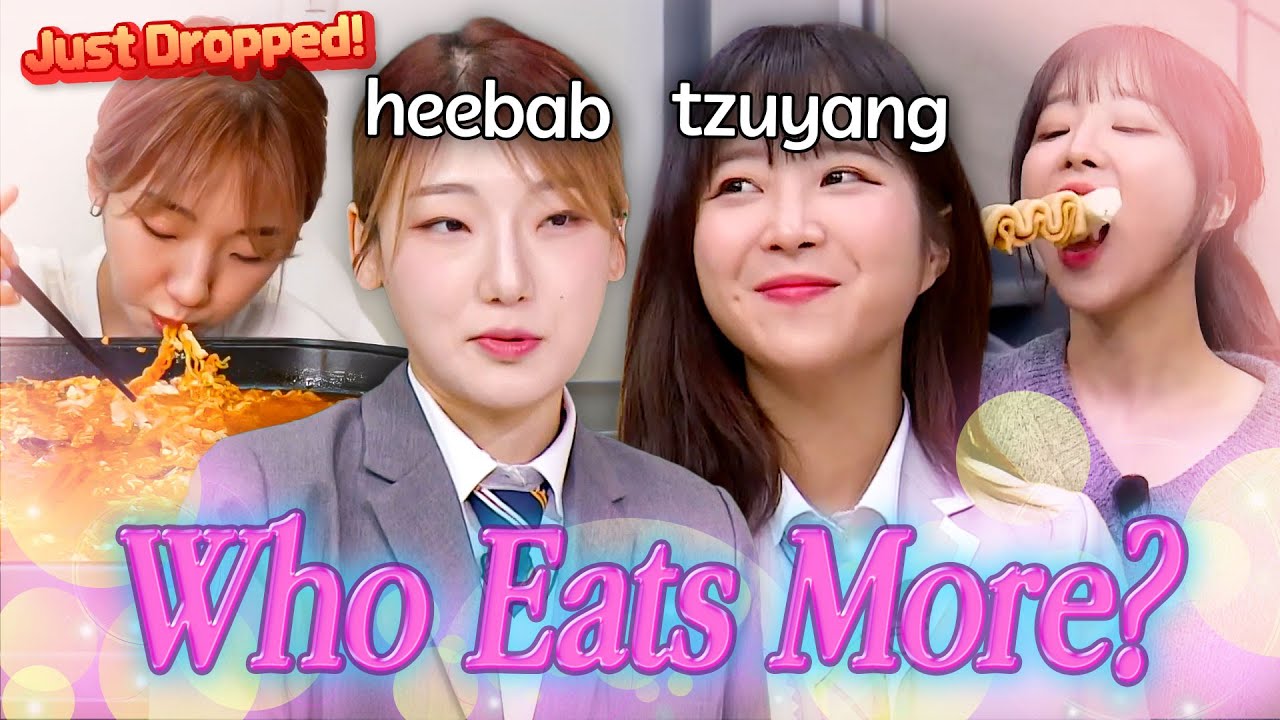 heebab vs tzuyang 🔥 K-Mukbang Battle 🤤 Who Eats More?