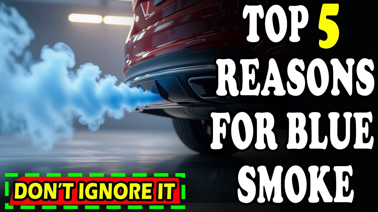 5 Causes of Blue Smoke from the Exhaust _The Last One Will Shock You!