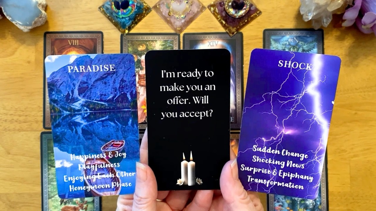 AN OFFER FROM THIS PERSON SHOCKS YOU TO YOUR CORE 🤩 (COLLECTIVE LOVE READING) ❤️