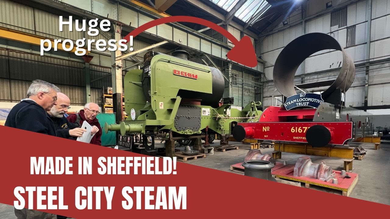 Two steam engines, built in Sheffield. How are they getting on?