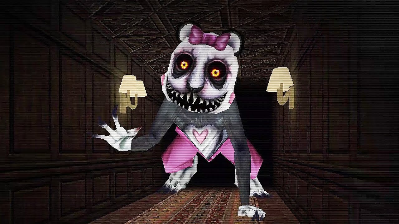 Mr. Hopp's Playhouse 3 - All Jumpscares & Death Scene (Demo)