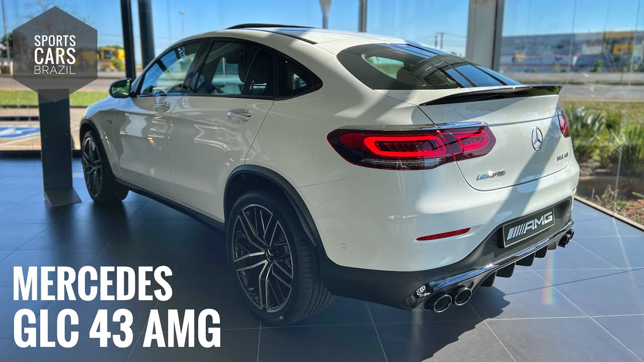 Mercedes-Benz GLC 43 AMG COUPE 2022! Confira o RONCO do motor V6 BITURBO de 390CV!