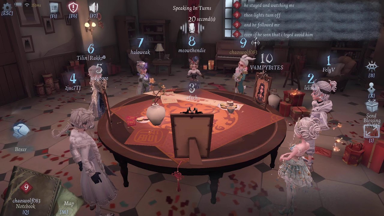 Identity V livestream