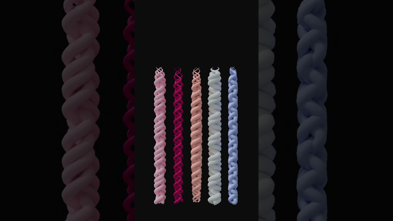 Procedural Braids | Houdini