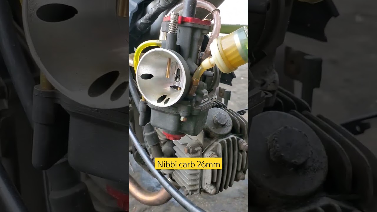 installing big carb, wave100. #everyone #automobile #bike #engine #highlights