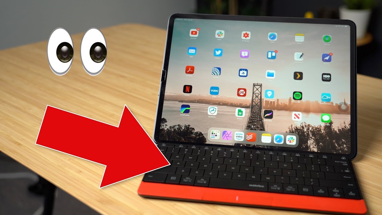This Keyboard Has A Hidden Trackpad? - Innopresso Mokibo