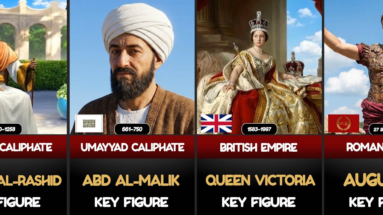 Ranking History's Most Influential Empires (Top 50)