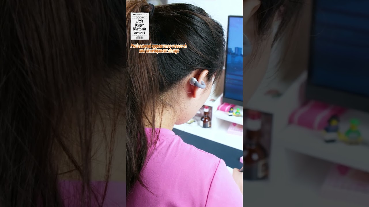 Wireless Ear-Clip TWS Earphones Bluetooth Earbuds True Stereo👂🎼 #wopow #truewirelessearphones