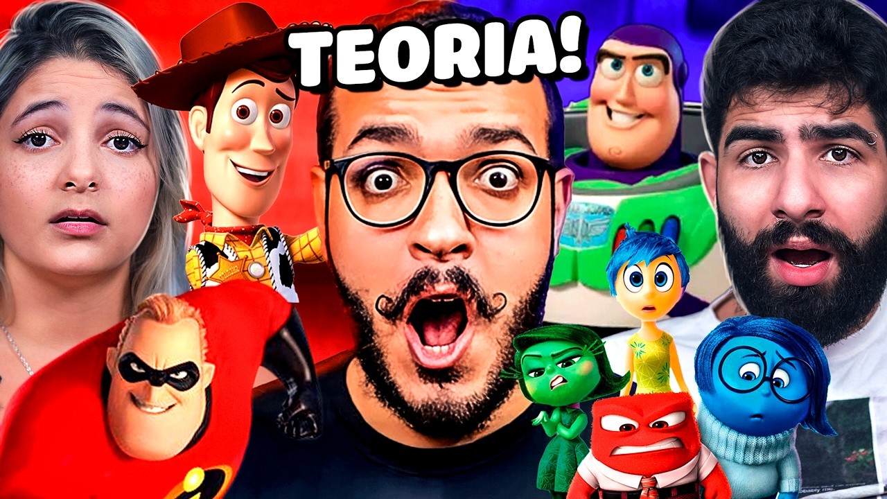 A TEORIA DA PIXAR de que TODOS OS FILMES estão CONECTADOS!