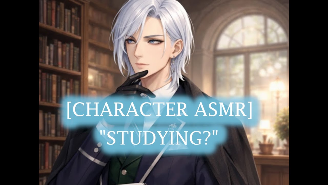He Notices You Struggling in the Library and Helps | ASMR