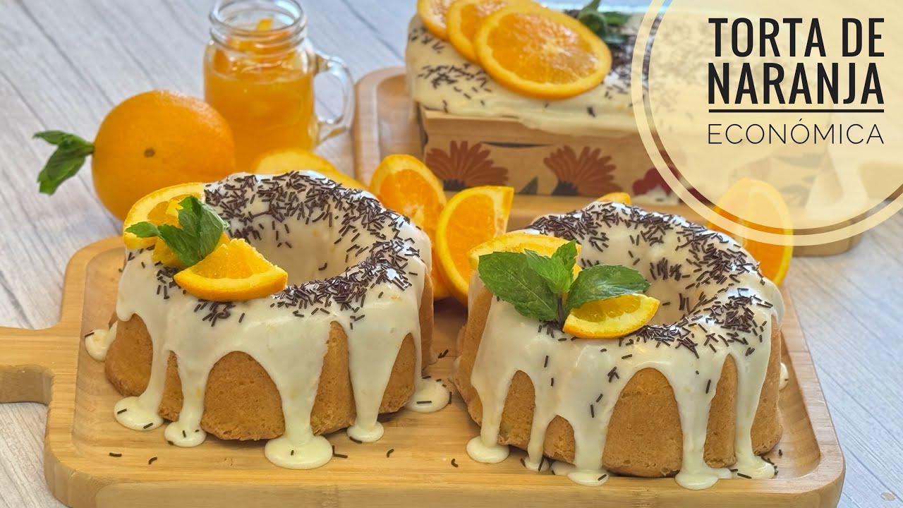 TORTA DE NARANJA DE BAJO PRESUPUESTO