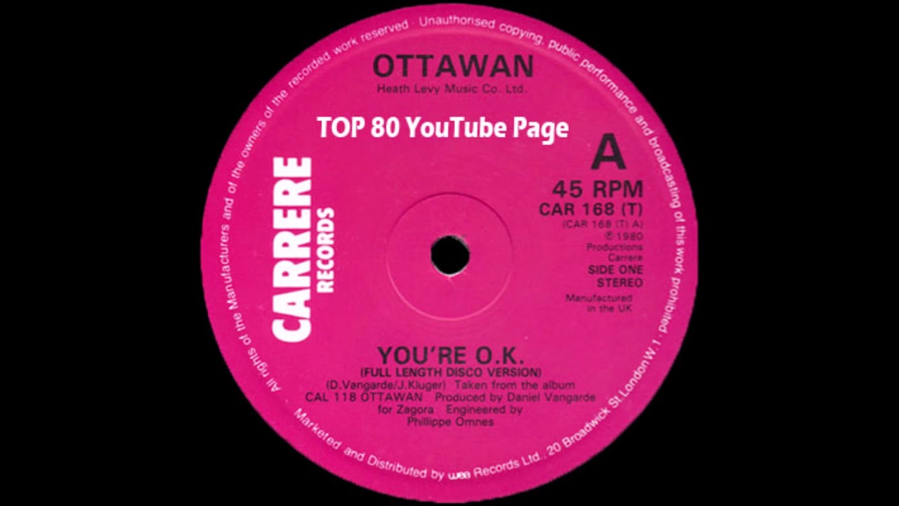 Ottawan - You're O.K. (Full Length Disco Version)
