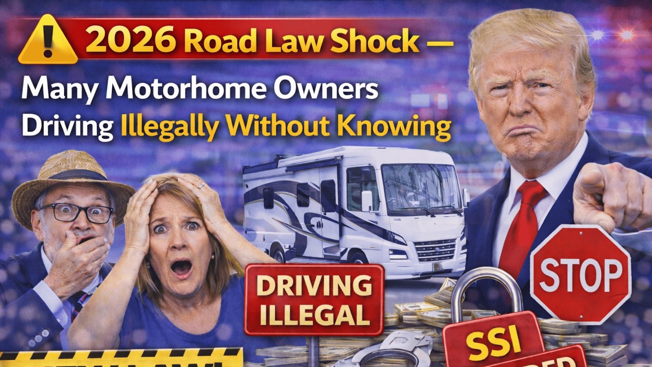 ⚠️ 2026 Road Law Shock — Many Motorhome Owners Driving Illegally Without Knowing