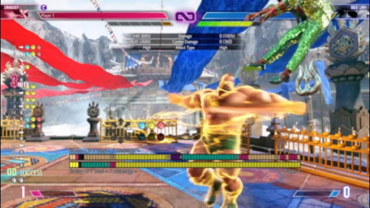 Zangief OD Lariat Trade Combo - Street Fighter 6