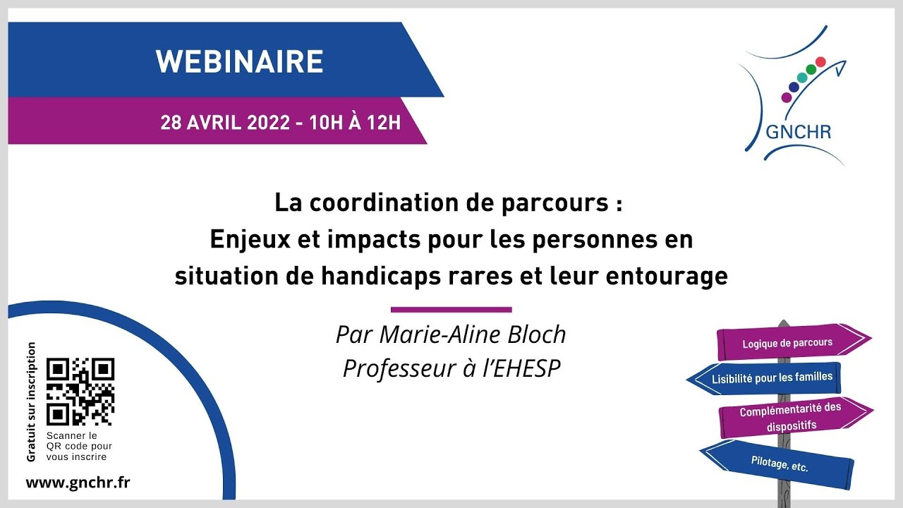 Webinaire : Coordination de parcours & Handicap Rare - 28.04.22